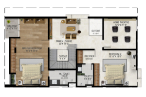 First Floor 4 & 5 premium villas in sarjapur